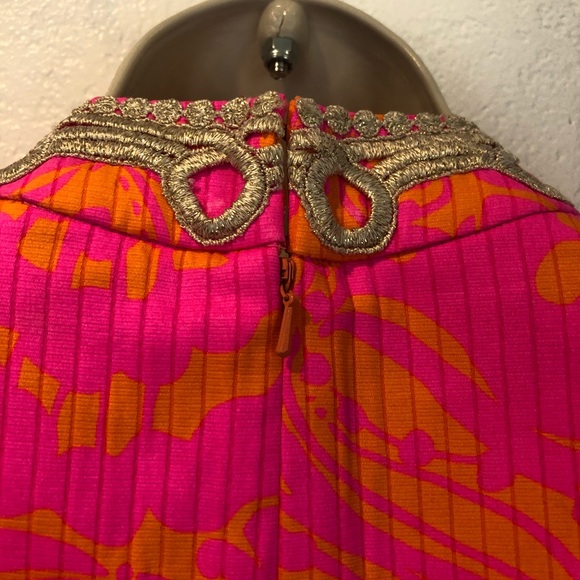 Lilly Pulitzer size 0 Alexa Sleeveless High Collar Dress - Picture 11 of 15